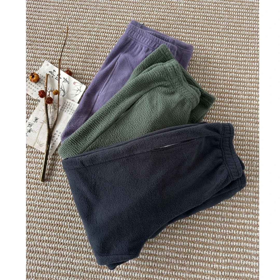 K361  秋季新款时尚百搭加厚保暖休闲裤