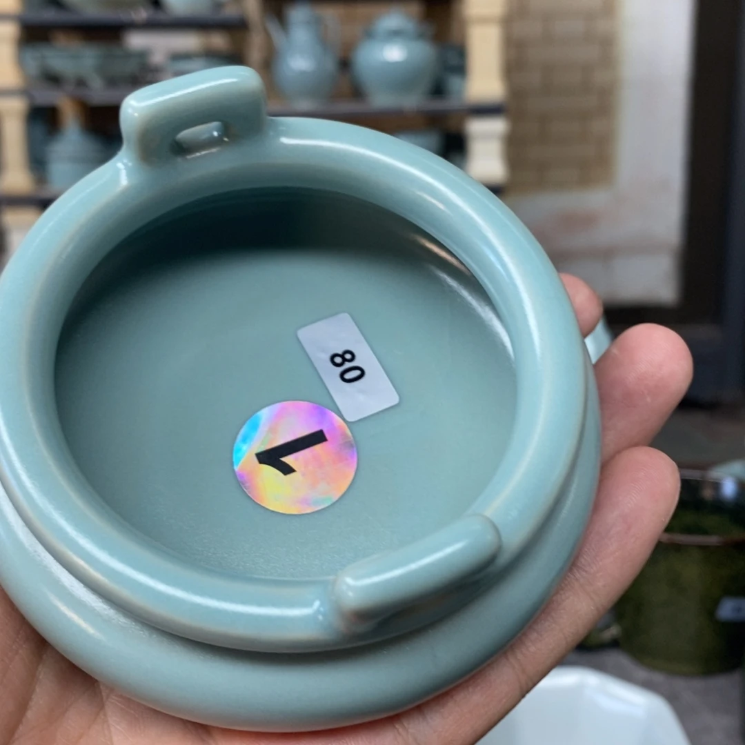 梦***6抱朴汝瓷仿古一级