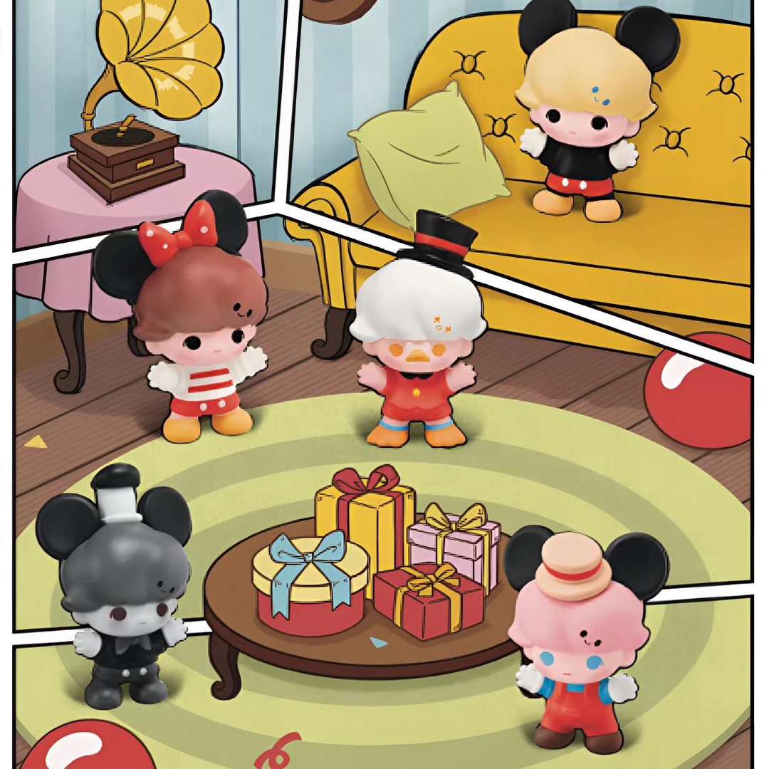 【开播福福】正版泡泡迪士尼dimoo萌粒