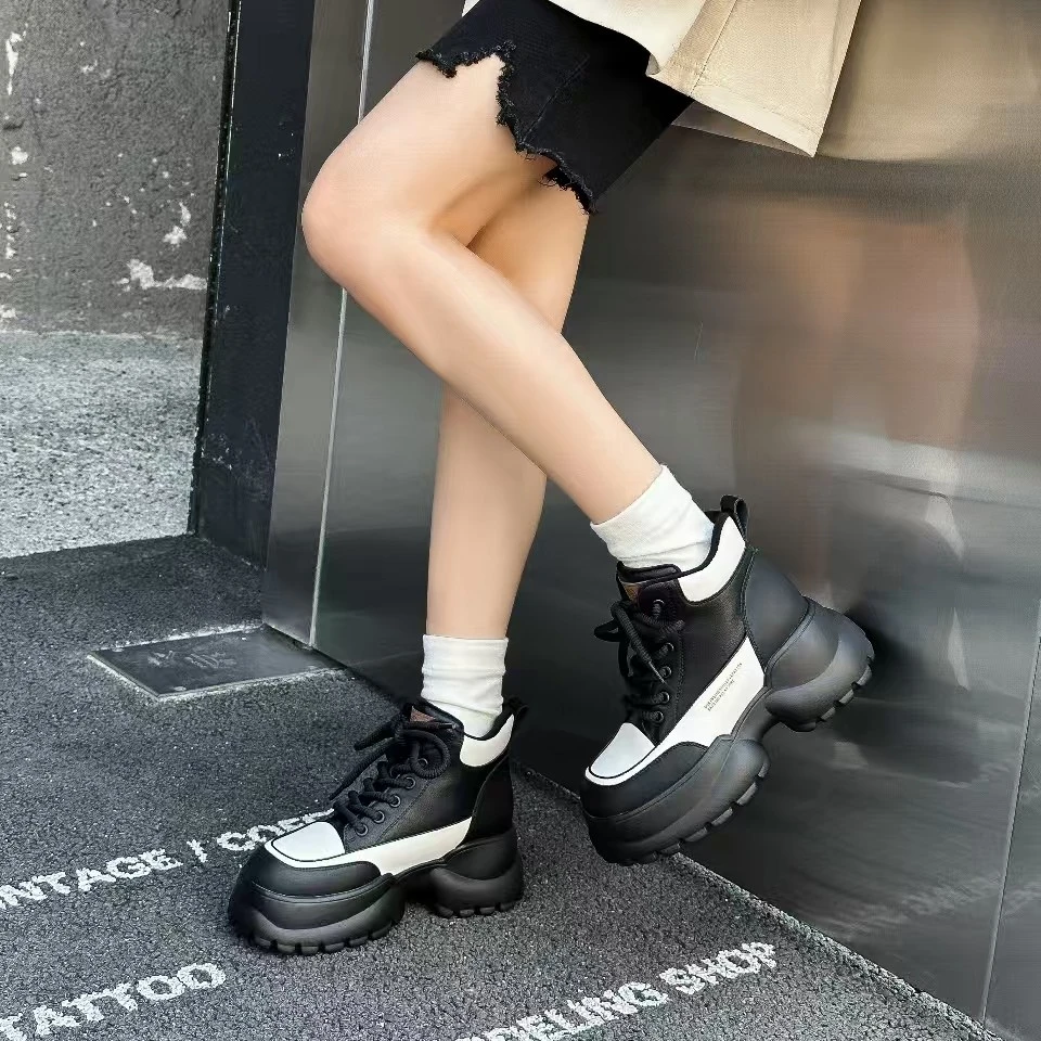 43286松糕超轻底加绒休闲女鞋