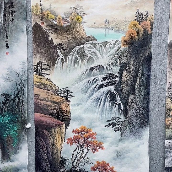 绘画思**圆绘画作品黄喜三画芯