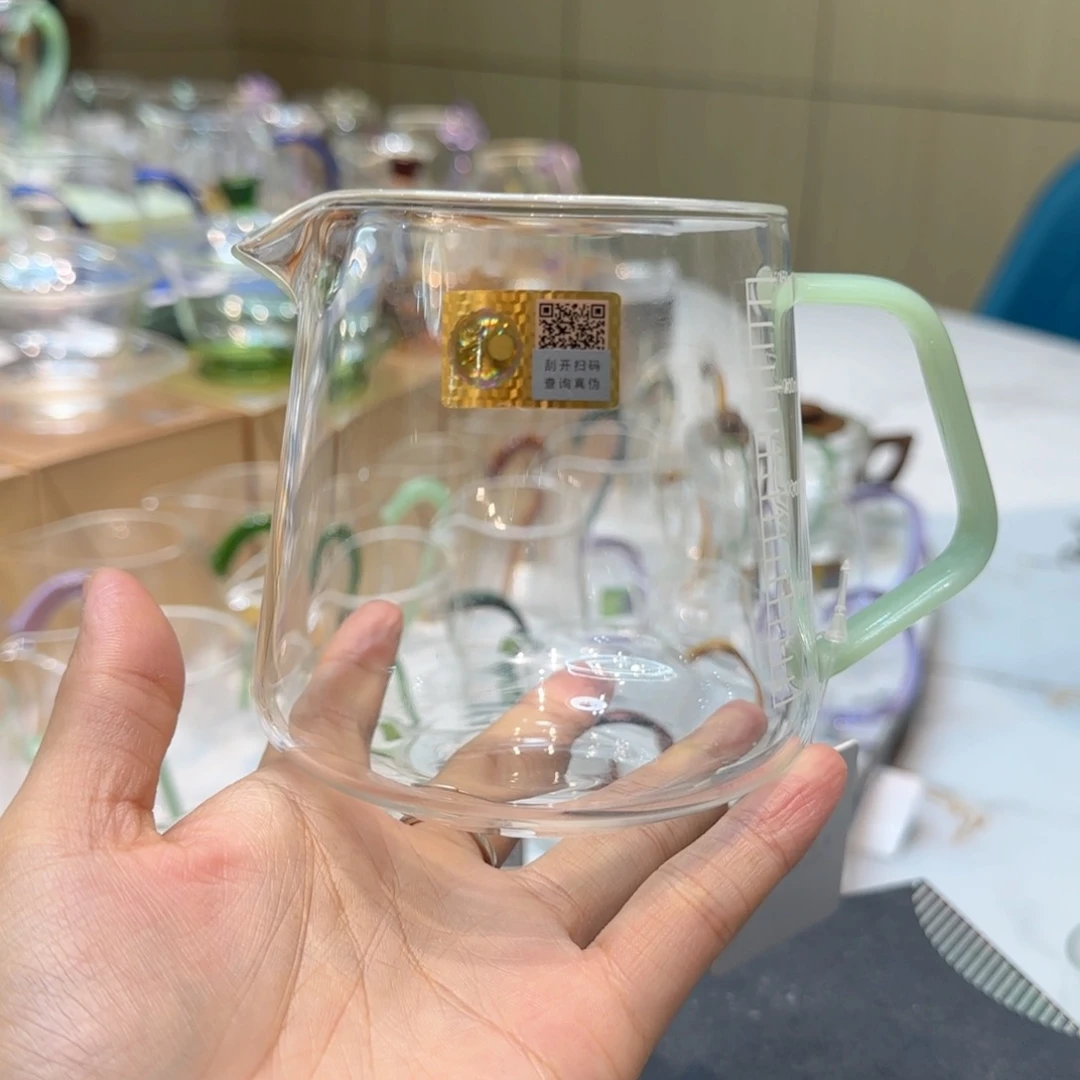 禾器浅玉色承轩公道杯