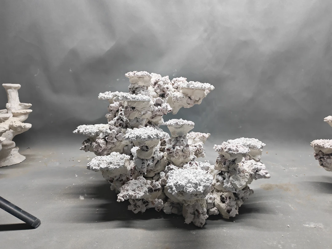 海水鱼缸造景，珊瑚缸造景