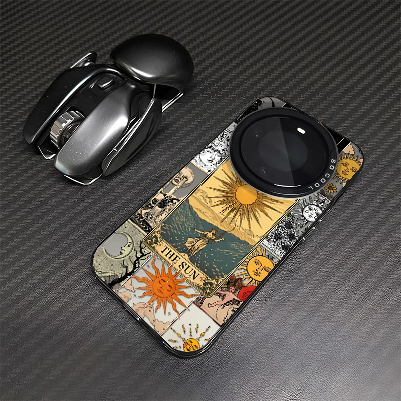 太阳图腾适用华为mate60Pro手机壳创意mate70个性P60/50保护防摔