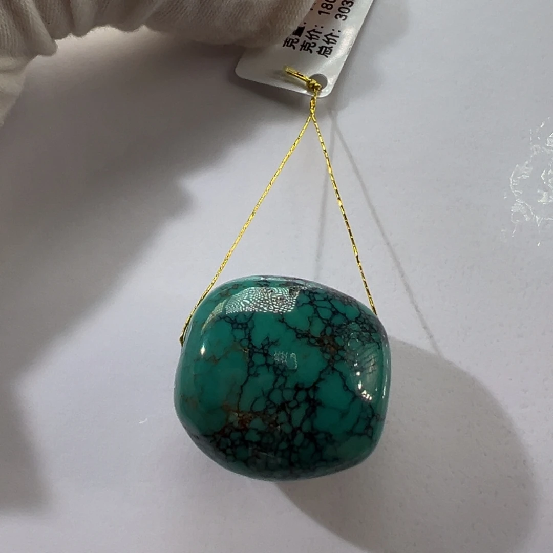 绿松石未镶嵌挂件