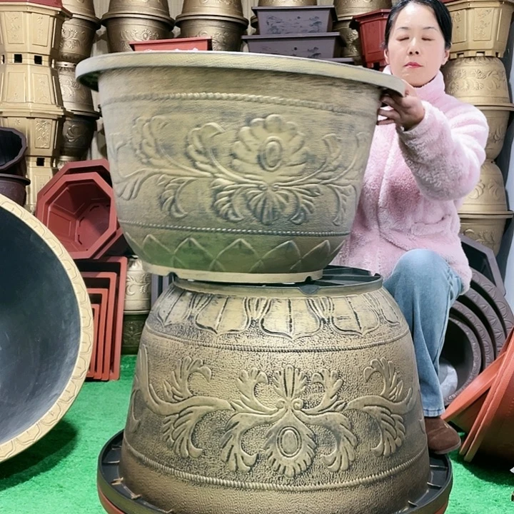 圆盆古铜七零两个