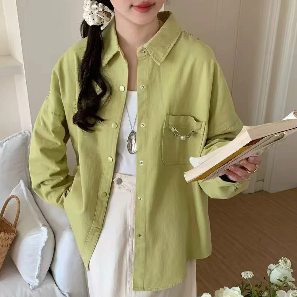 2506外穿休闲衬衣（衣长72左右）