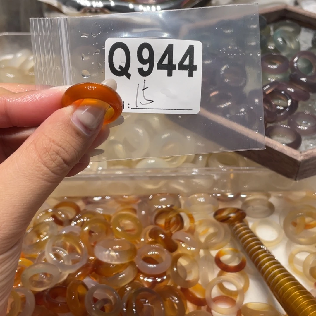 玛瑙/玉髓未镶嵌戒指944