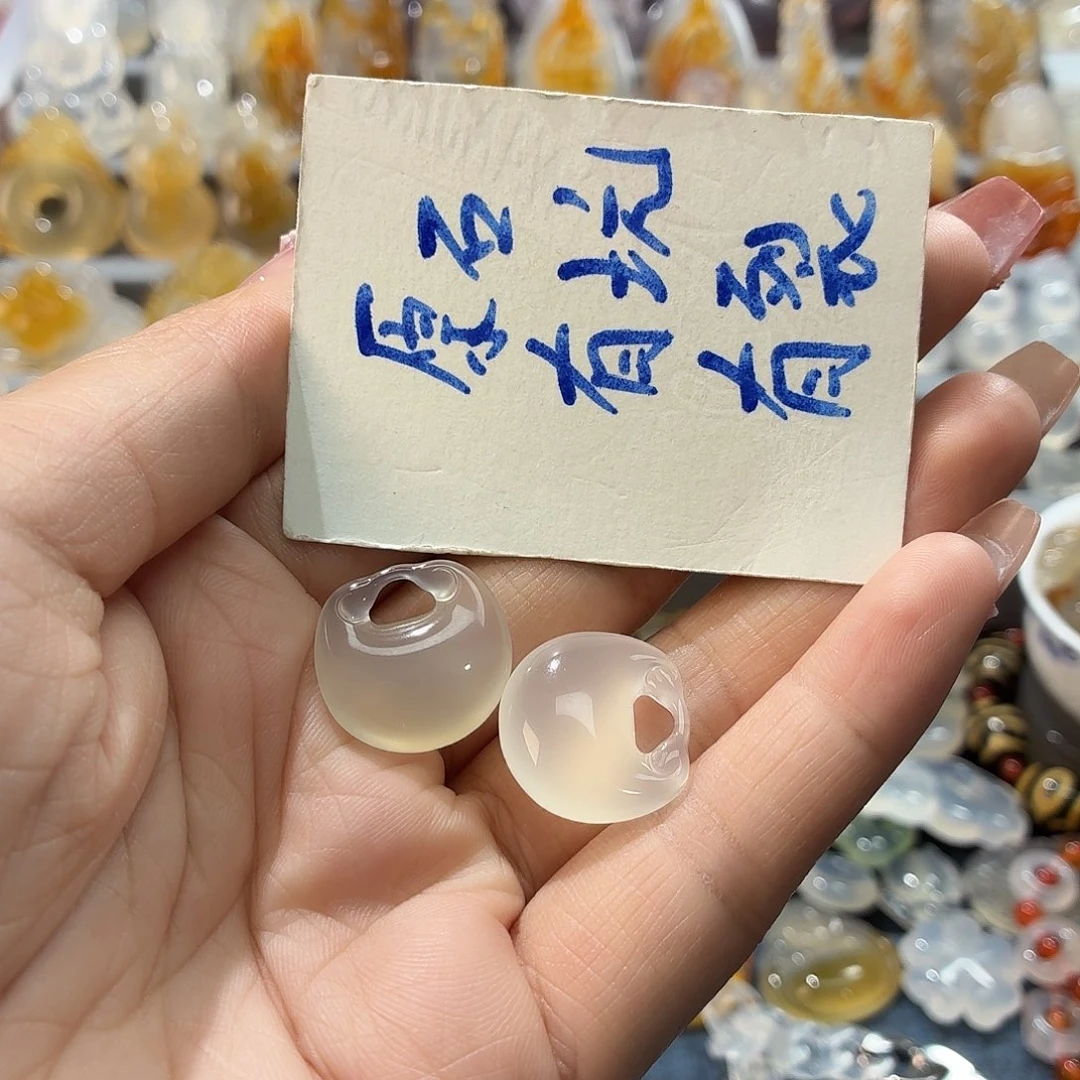 玛瑙/玉髓未镶嵌吊坠(不含链)