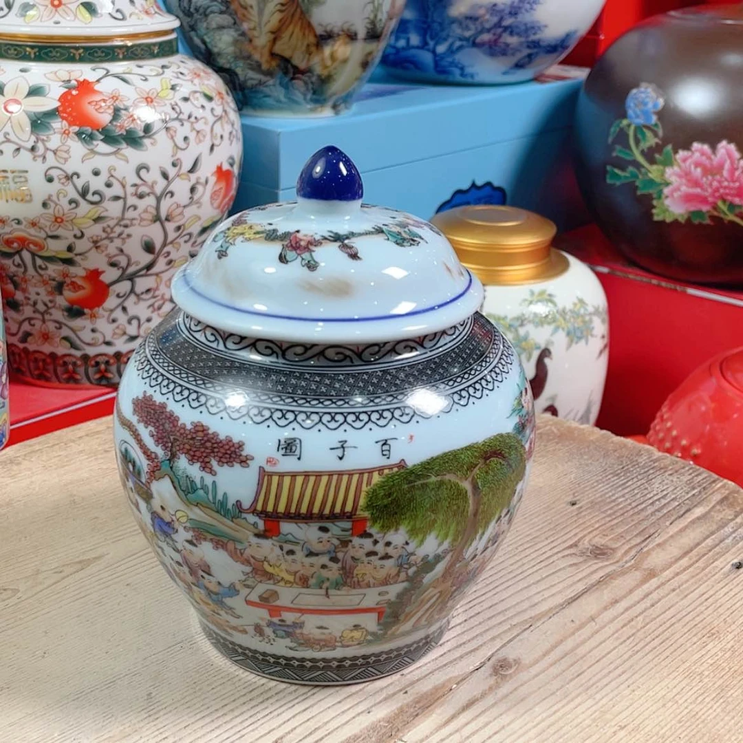 【闪购商品】罐陶瓷茶叶罐密封罐