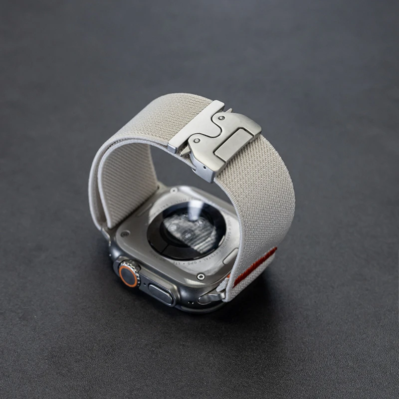 AppleWatch降落伞扣尼龙弹性材质适用苹果手表iwatch苹果表带