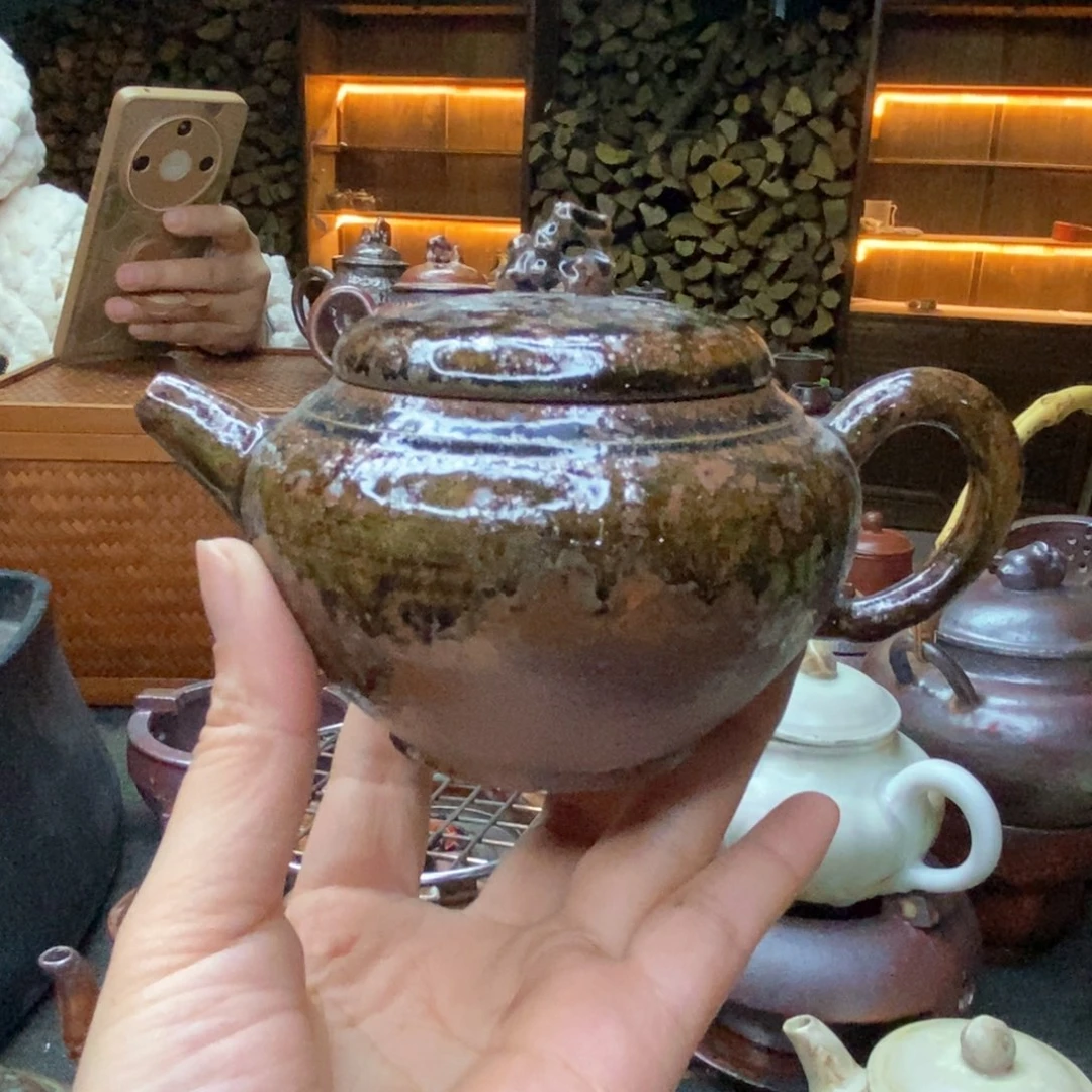 紫砂柴烧紫砂茶具