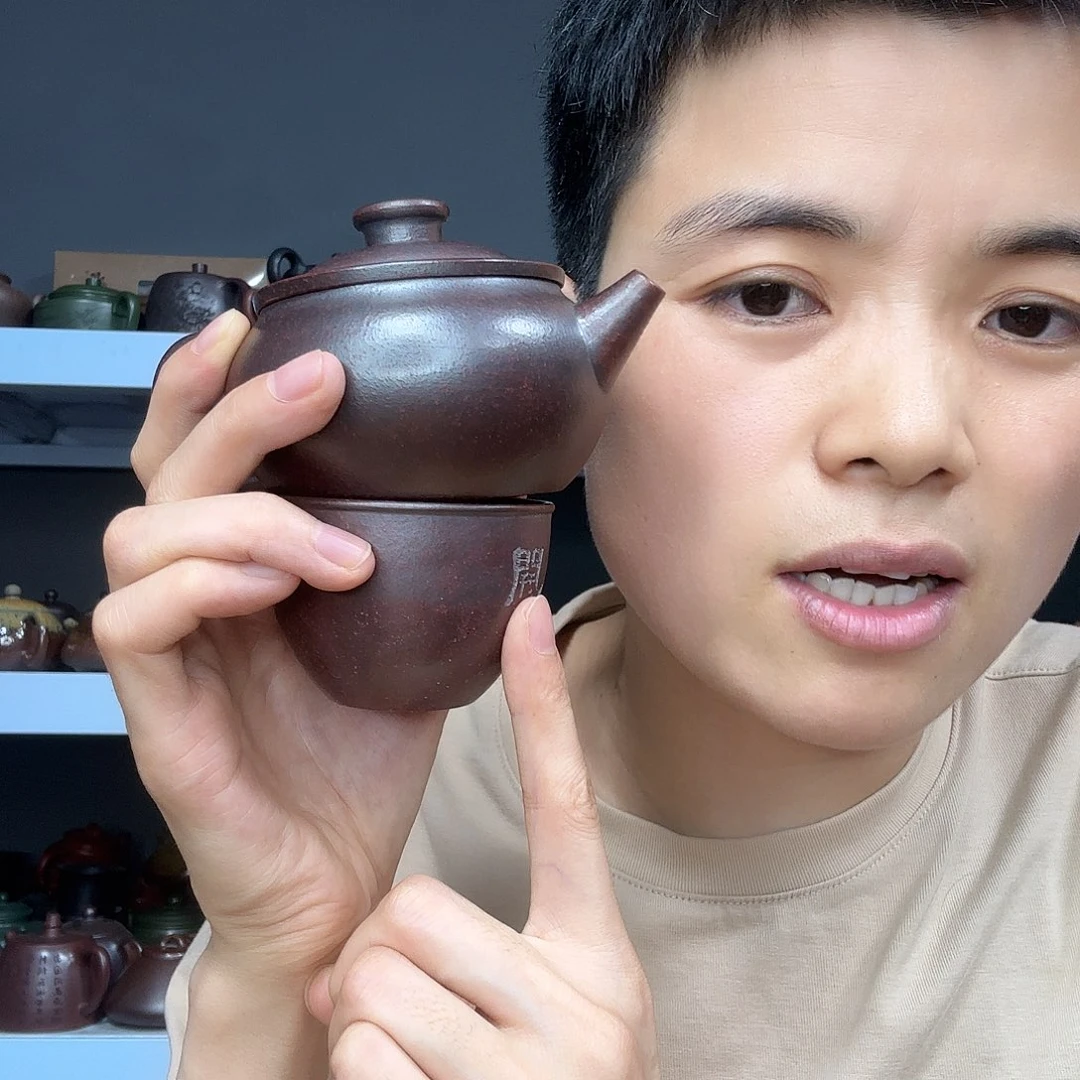 茶壶紫砂民间手艺人全手工制作