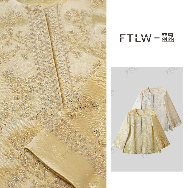 板熙FTLW-【富家千金】轻奢高级感气质时尚优雅女装外套-3409