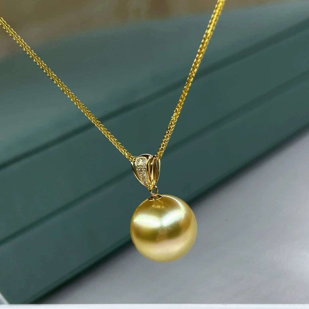 【小彤专属】【南法假日】南洋金珠13-14吊坠（多样性发货发一）RY8214