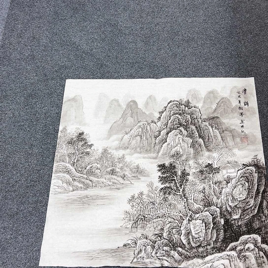 国画精品手绘作品