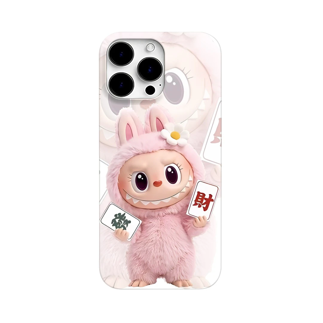 发财可爱拉布布适用iPhone16苹果手机壳oppo华为小米vivo防摔保护