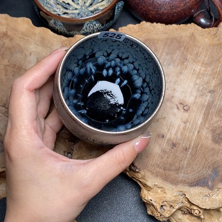 茶盏建窑建盏主人杯525