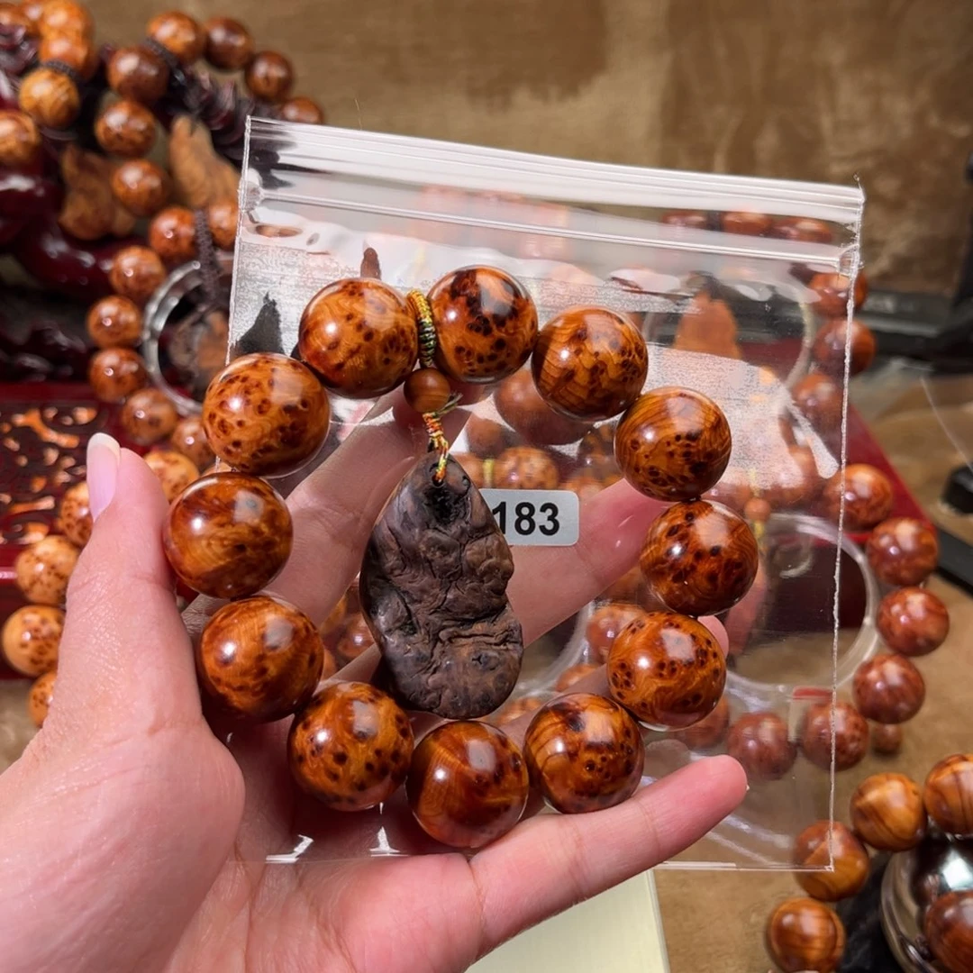 柏木（崖柏）手串/手链20金刚骨料