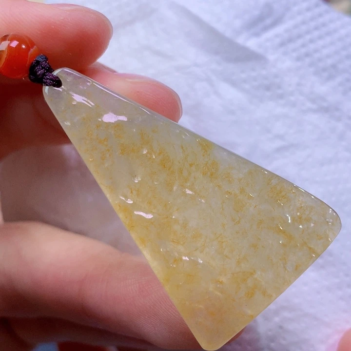 翡翠未镶嵌吊坠(不含链) 8004