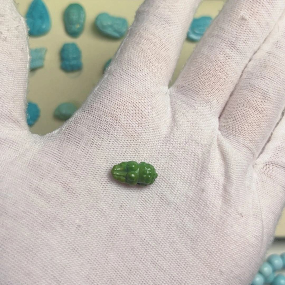 绿松石合金吊坠(不含链)