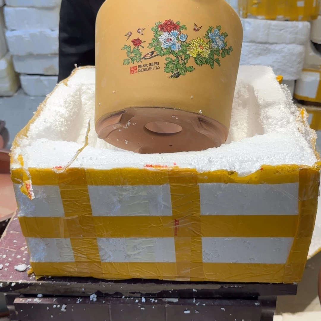 紫砂花盆口径20.17口径