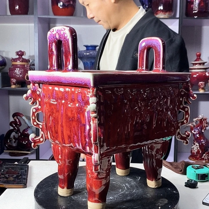 瓷片中国神垕精品钧瓷