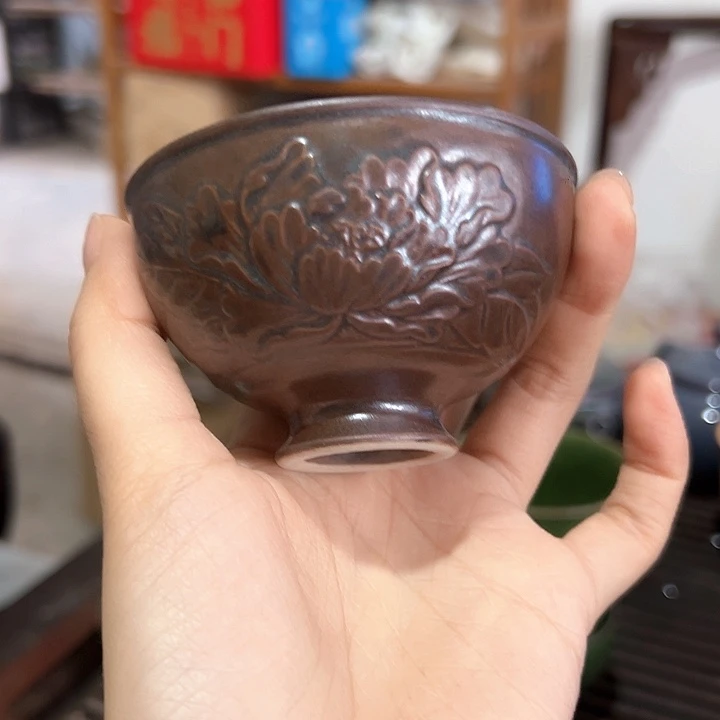 龙泉云间青瓷小米茶器