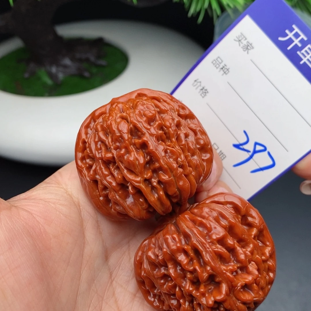 文玩核桃把件43四座楼297