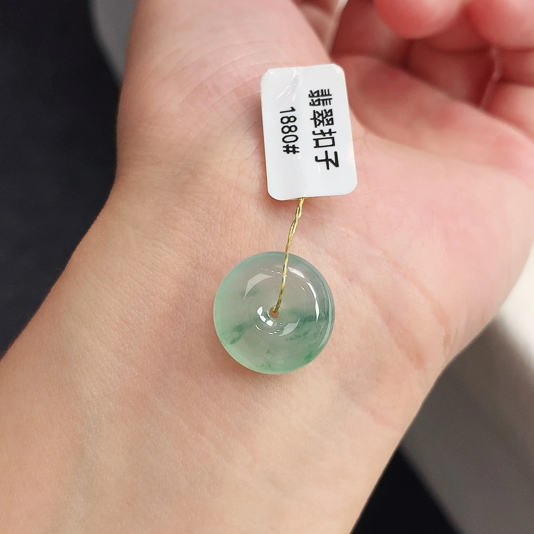 未镶嵌戒指翡翠平安扣