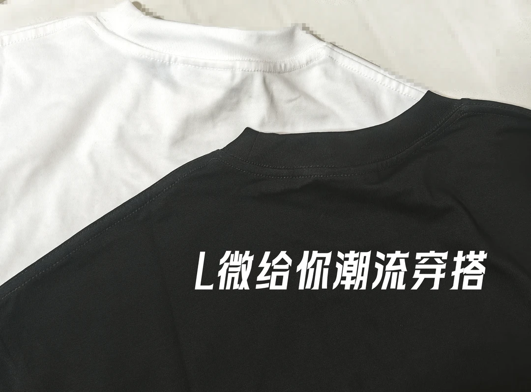 L微+休闲美式T恤潮流穿搭合集2