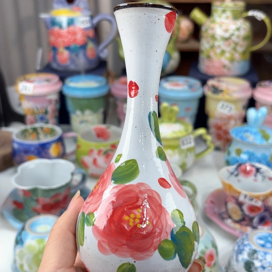 景德镇手绘高温釉下彩陶瓷茶具