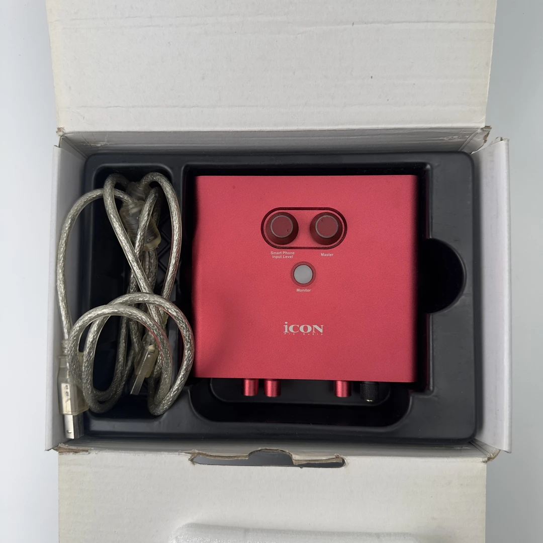 9新 艾肯mobile·r live电脑声卡 全套包装齐全