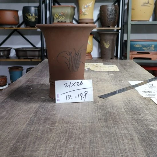 紫砂花盆花盆清仓大处理