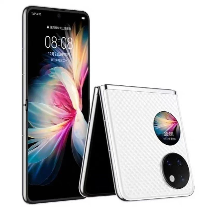 95新 Huawei/华为 白色华为折叠P50pock手机8+256全网通手机