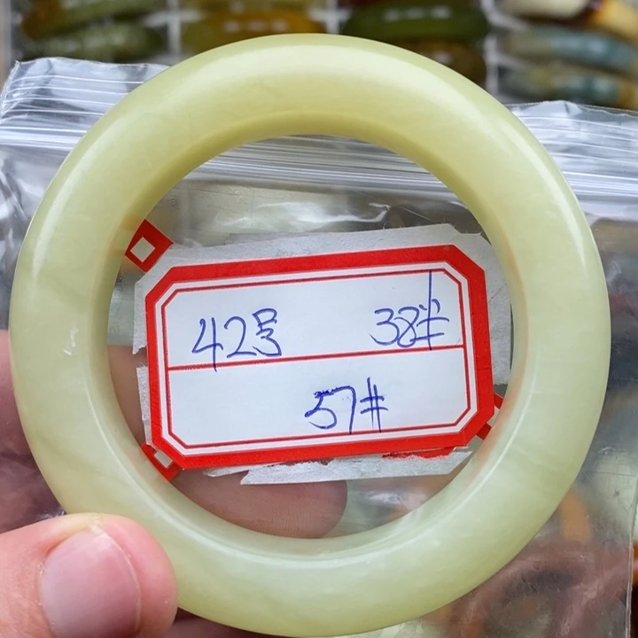 未镶嵌蛇纹石玉手绳