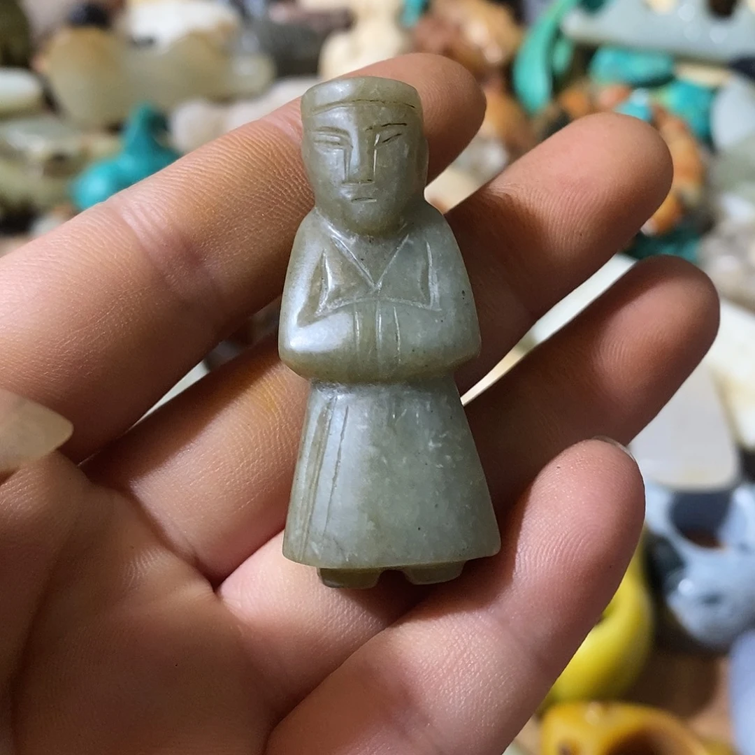 和田玉（糖玉）未镶嵌挂件