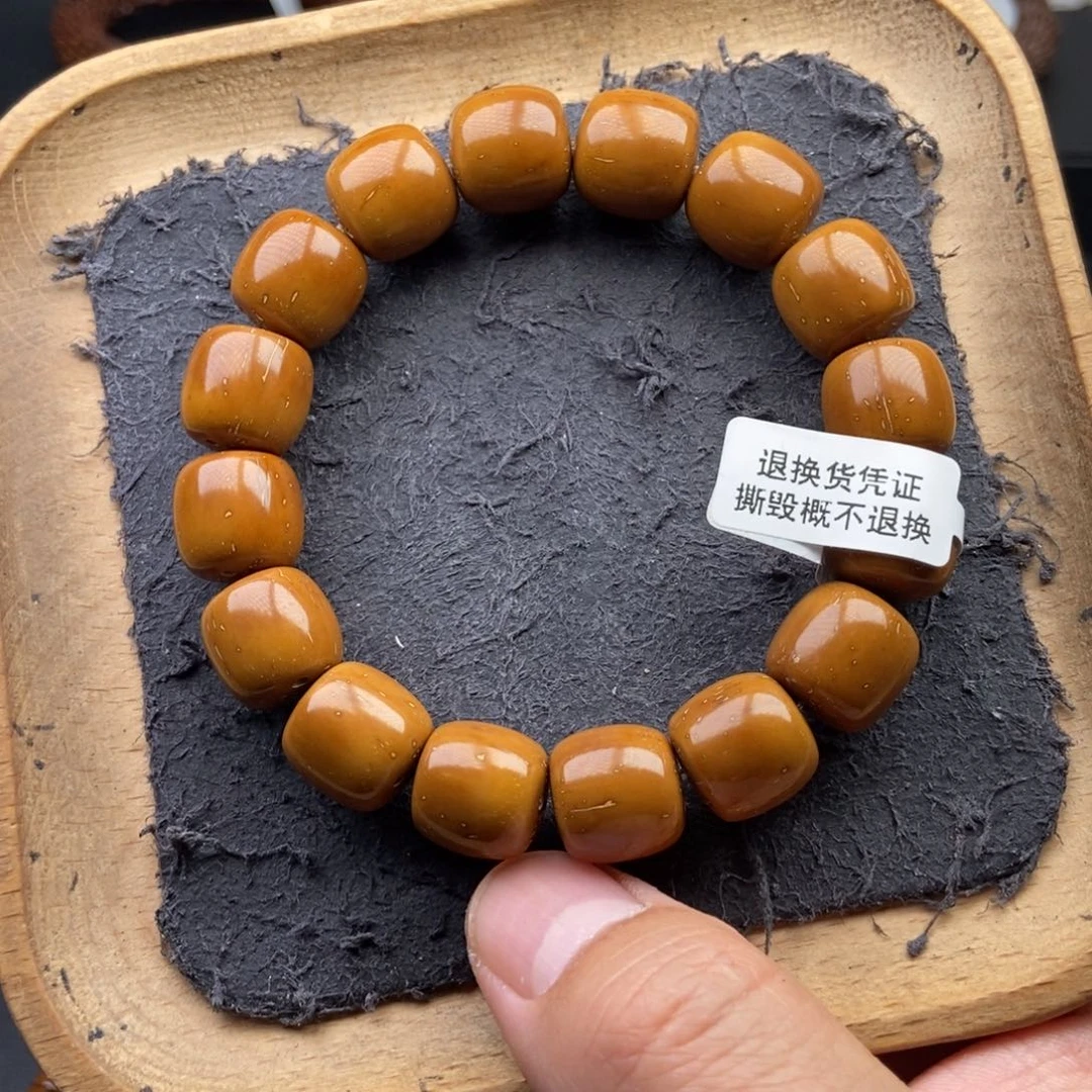 紫金鼠手串14mm天花板黄金甲纯手工