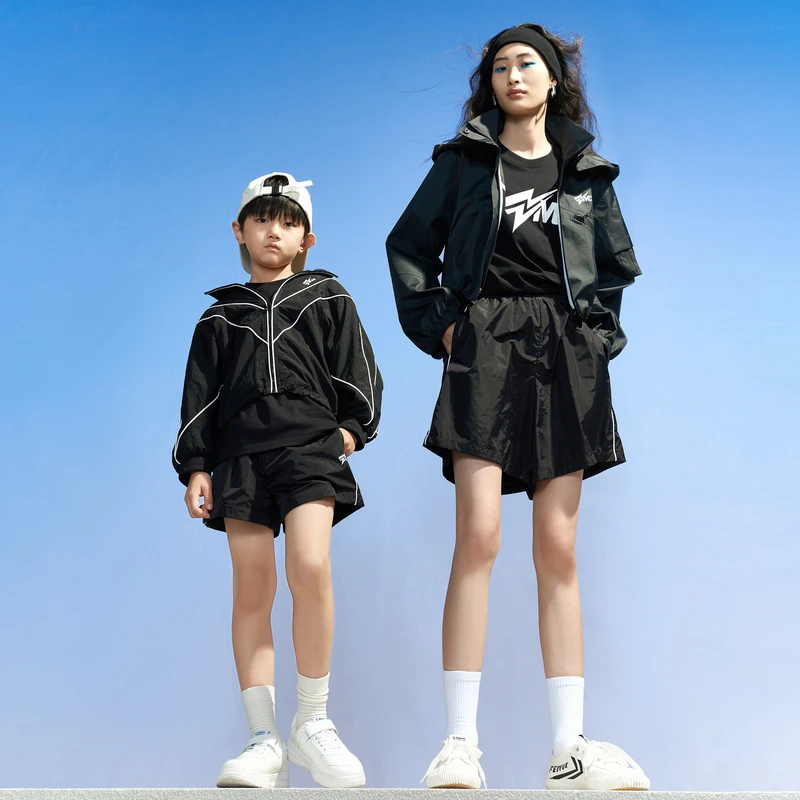 防晒│littlemoco童装男女童高能感短裤#KBC1SOT011