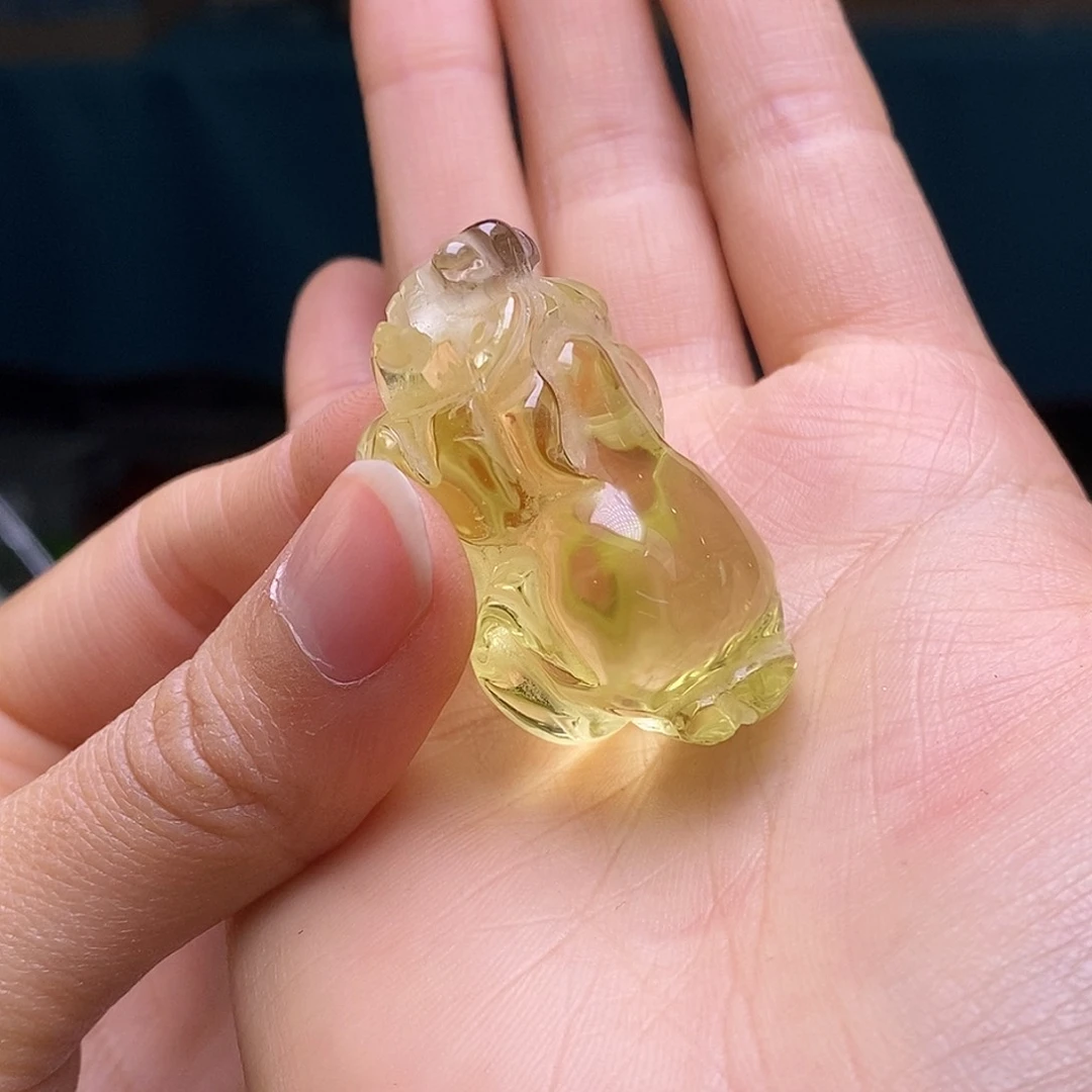 水晶吊坠、（415未镶嵌可***?