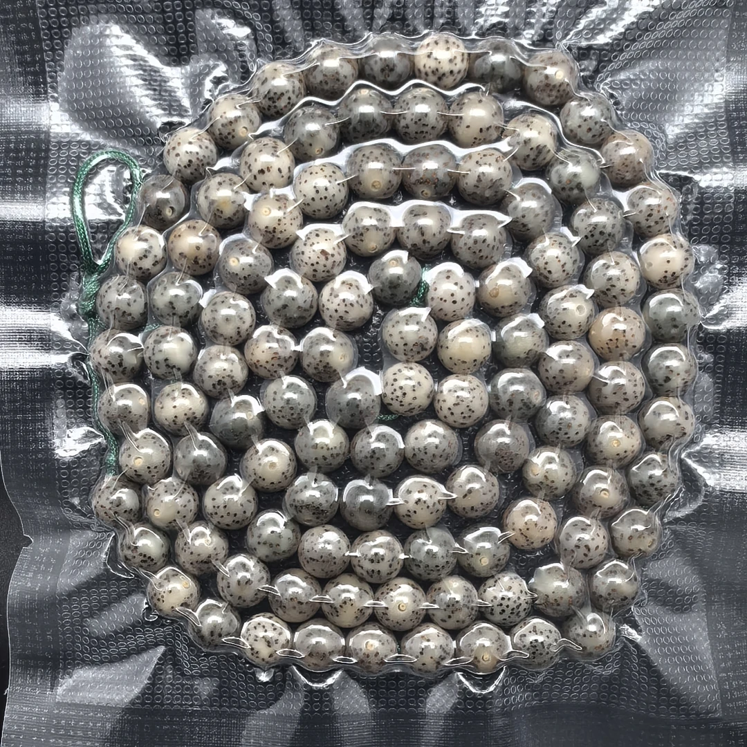 2025DYCGW1010星月菩提玉化圆珠长串约8mm