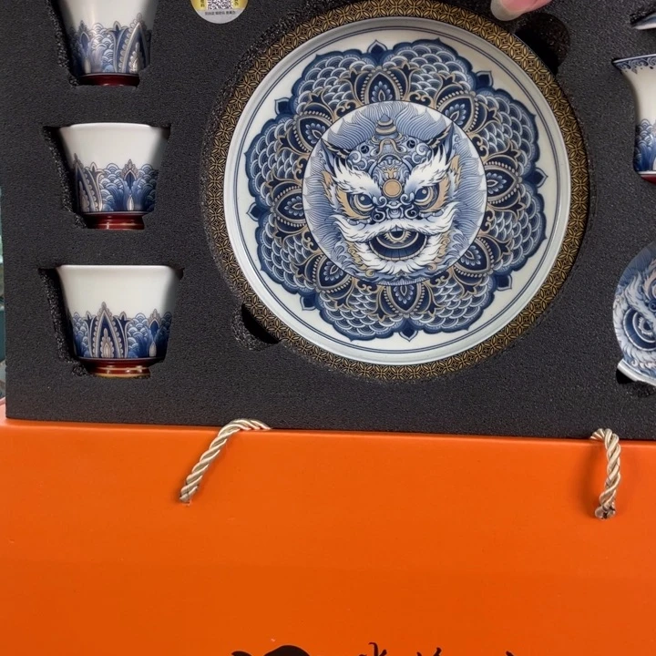 景德镇陶瓷盖碗茶具