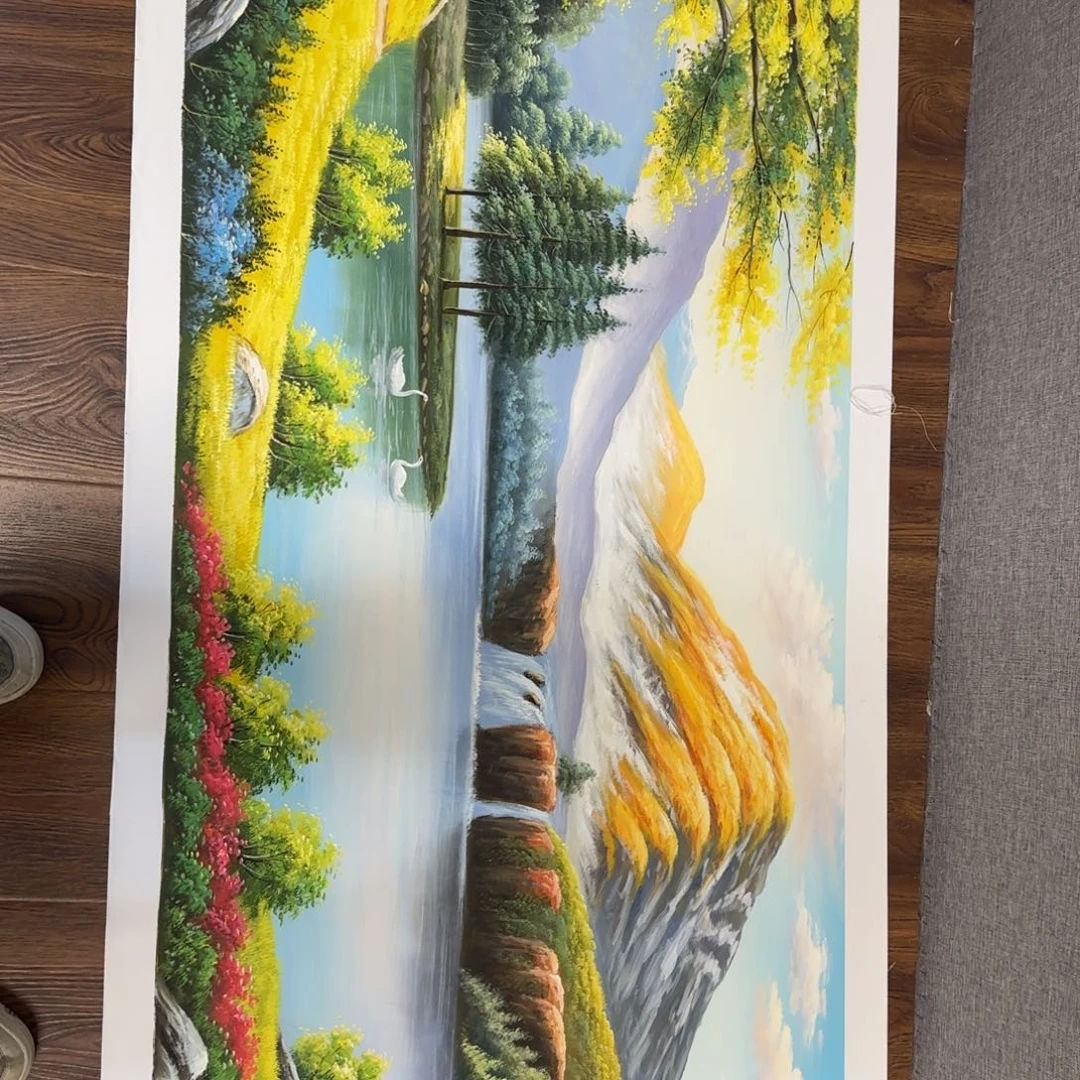 油画加油加油努力加油加油