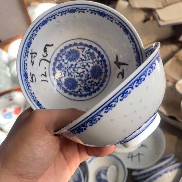 碗瓷景德镇高温细白瓷餐具