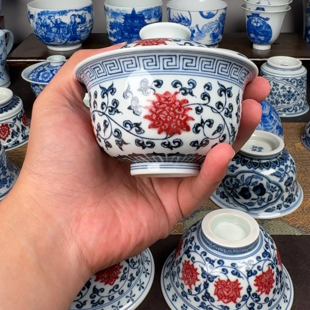 T***e现代手工手绘茶器