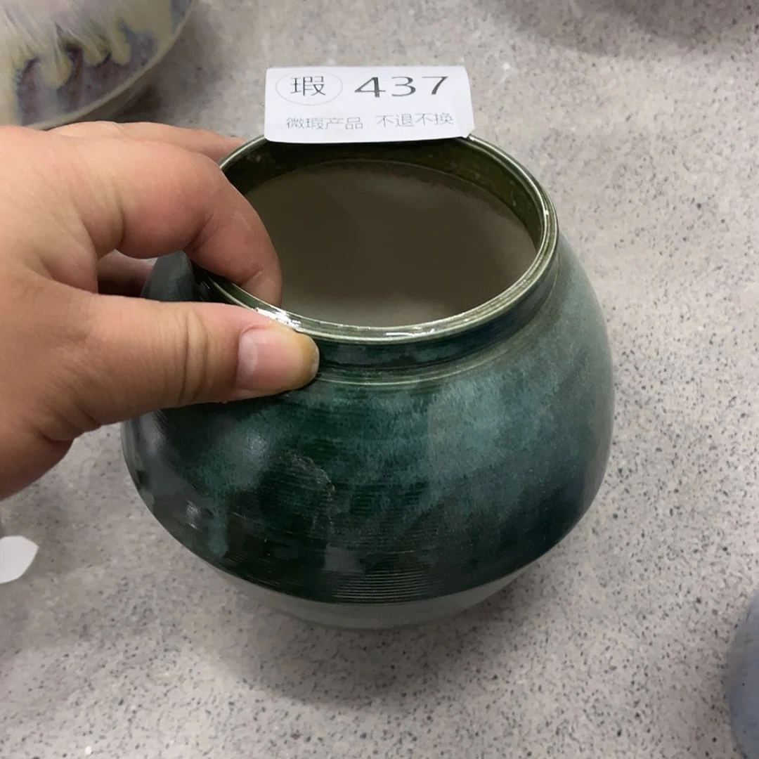 瓷片微瑕437口9高15一个装、