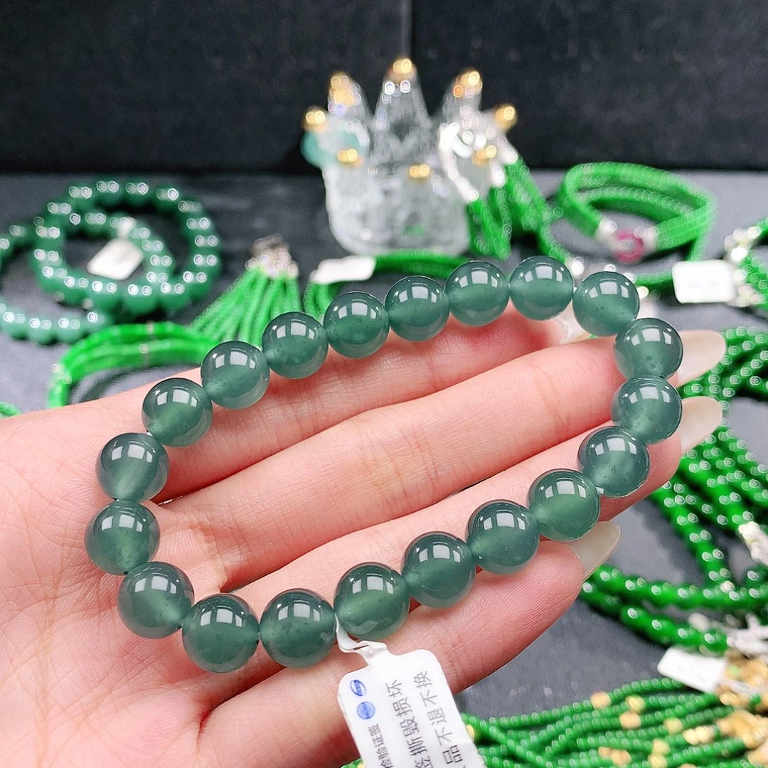 翡翠未镶嵌手链手链