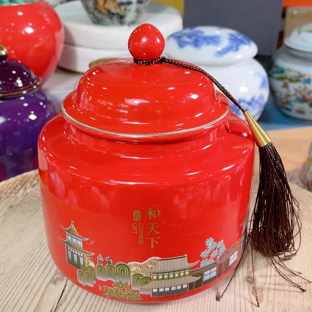 【闪购商品】罐陶瓷茶叶罐密封罐