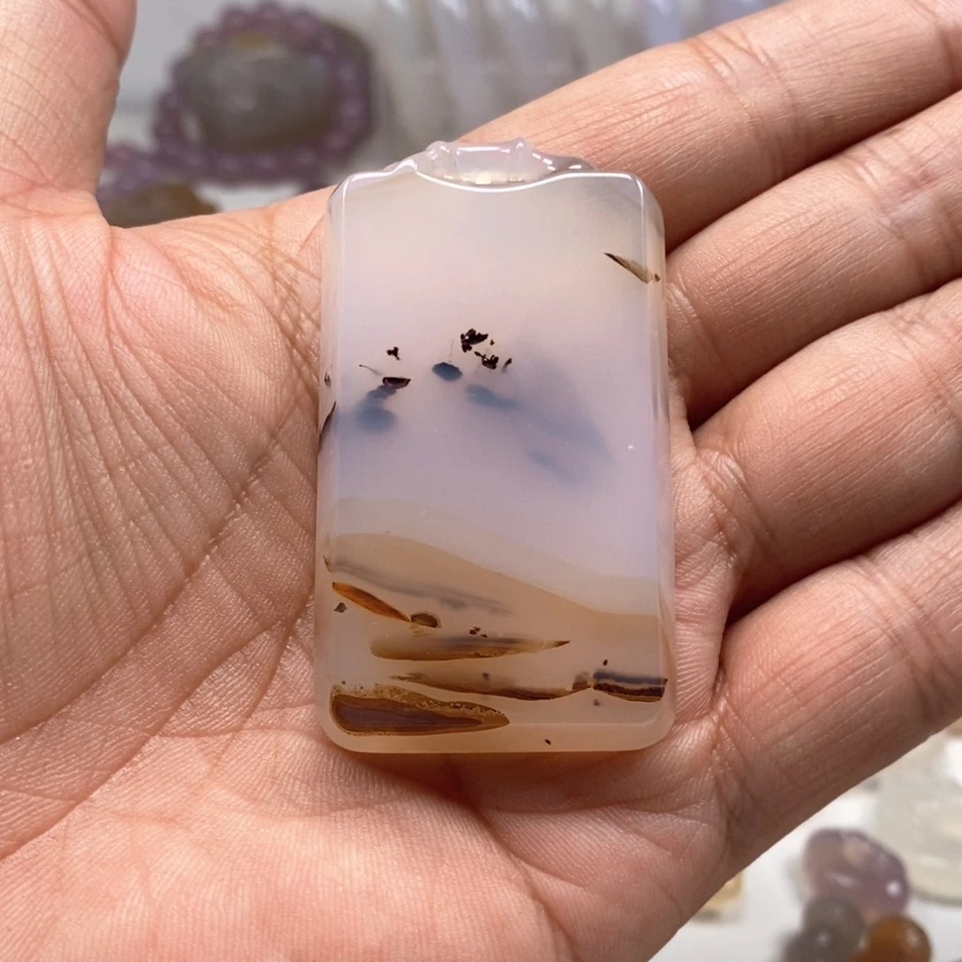 未镶嵌颈饰玛瑙/玉髓