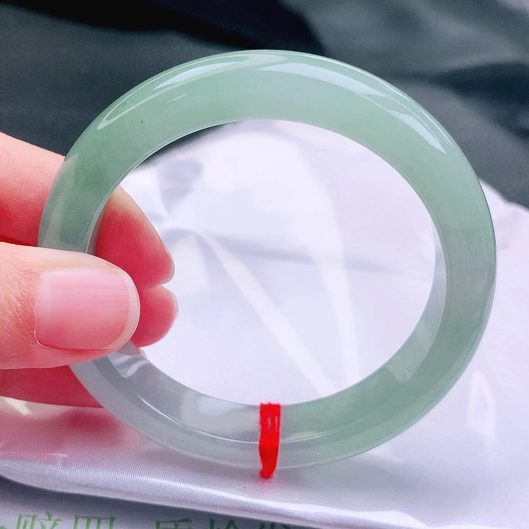 翡翠未镶嵌手镯缅甸天然a货翡翠手镯